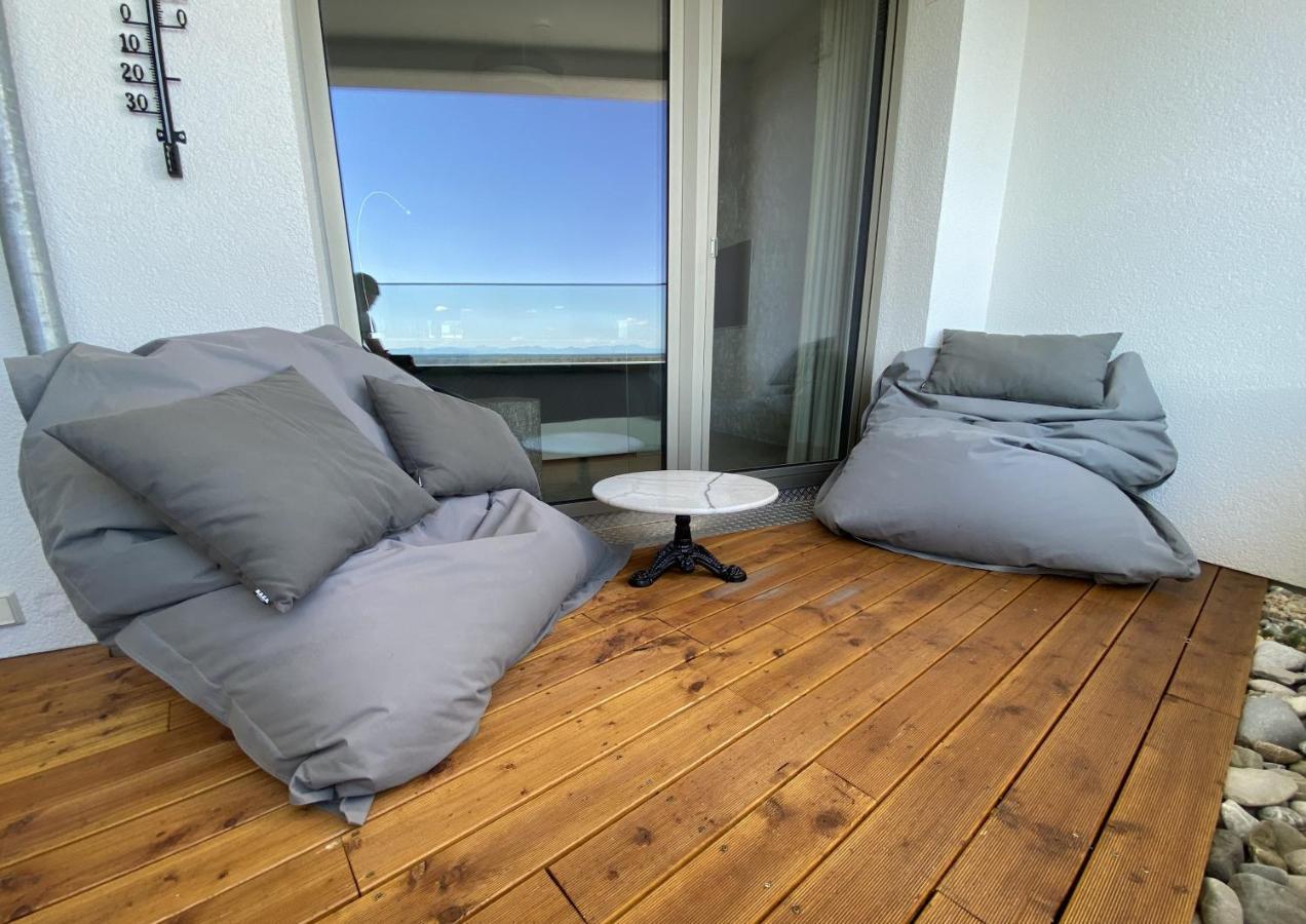 Alpen-Panorama Suite - Einzigartige Privatsuite Hoch Ueber Muenchen, 12Tes Og, Alpenblick, Loggia, Whirlpool, 15 Minuten Zum Zentrum, Ruhe Und Erholung In Der Stadt Muenchen Fuer Privat Und Geschaeftlich Reisende Eksteriør bilde